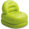 Надувное кресло INTEX Mode Chairs 68592, зелёное