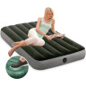 Надувной матрас INTEX Downy Airbed 64760, 76×191×25 см, с встроенным ножным насосом